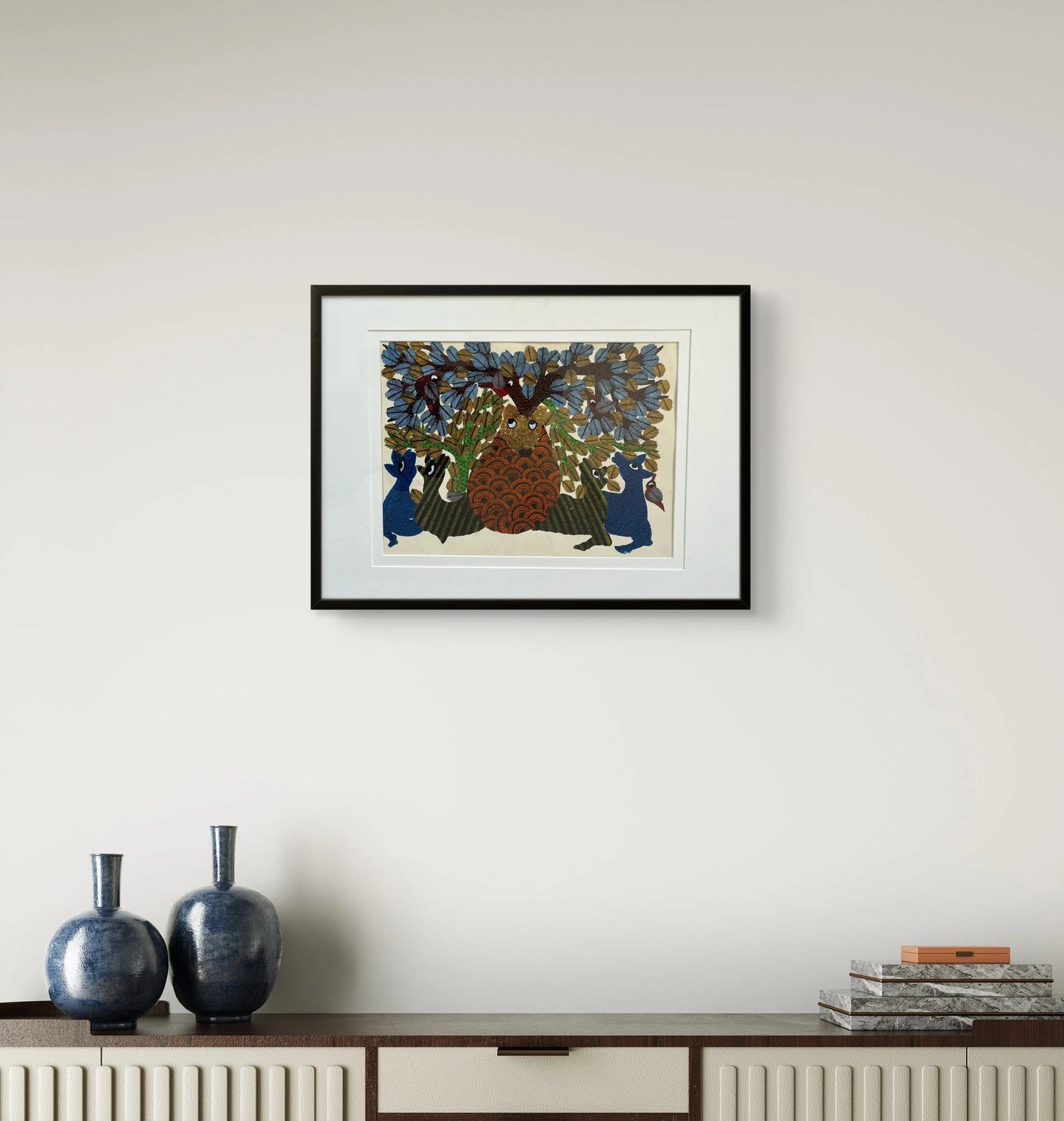 Gond Art - Guardians of Forests The Palace of Hues