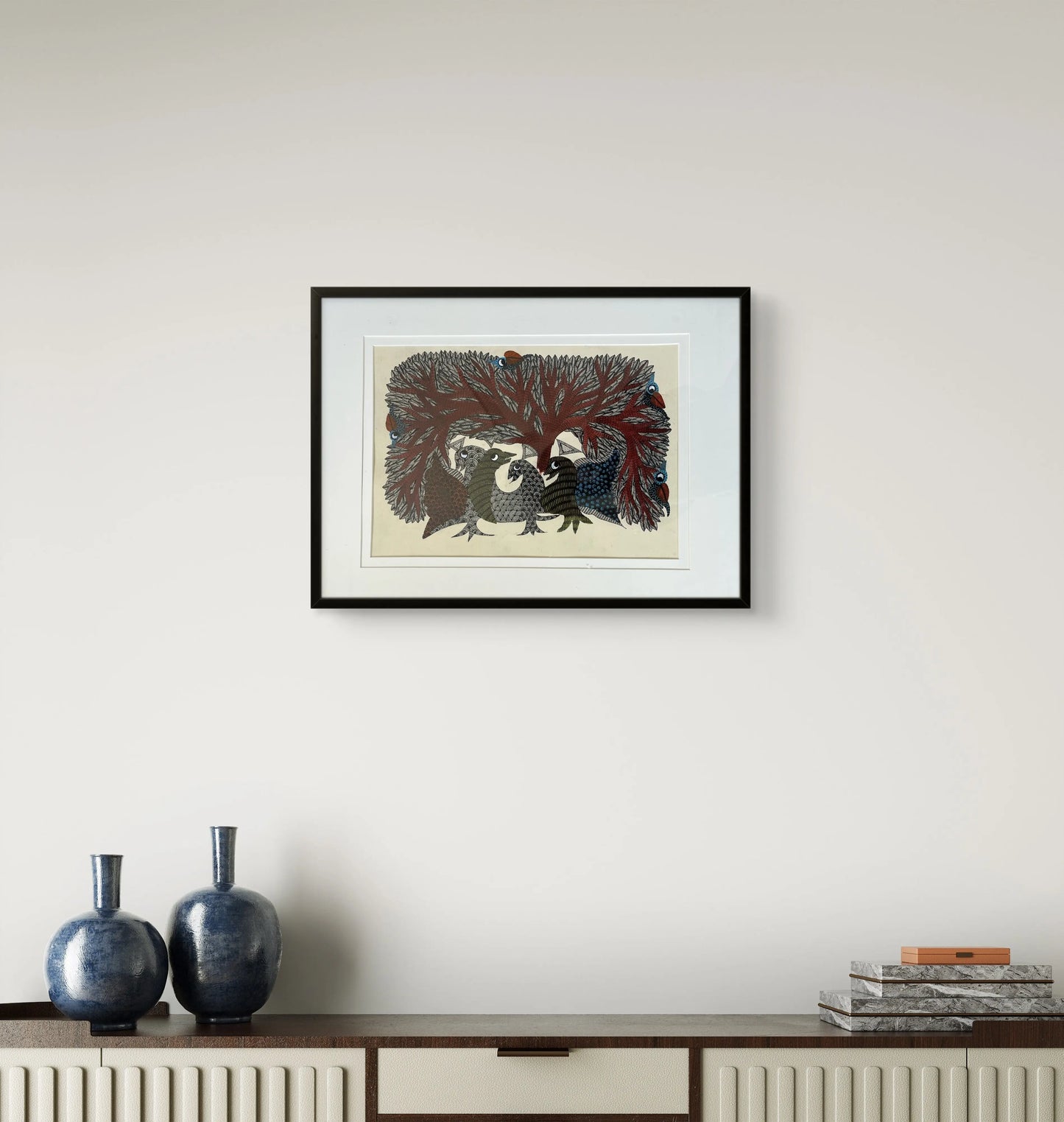 Gond Art - The Whispers The Palace of Hues