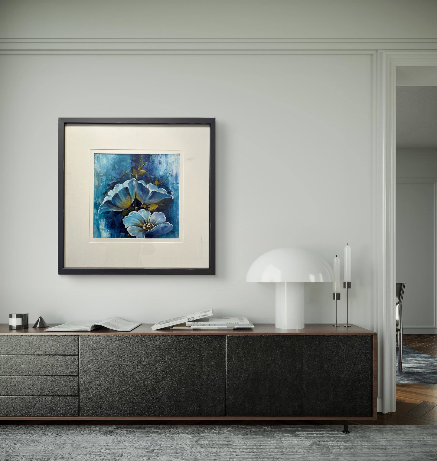 Blue Orchids at Sunset The Palace of Hues