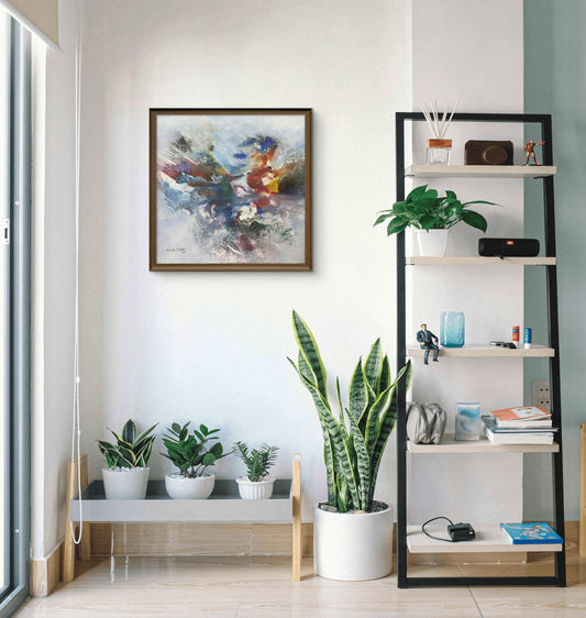 Blue Blooms XI The Palace of Hues