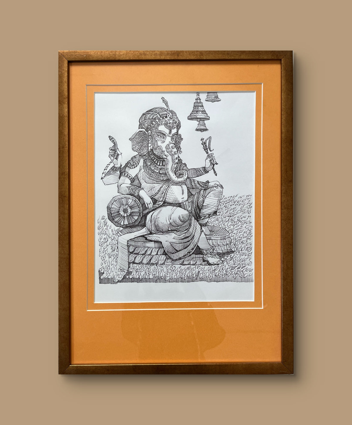Ganesha in Lines The Palace of Hues