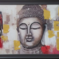 Buddha Abstract Canvas Art, framed