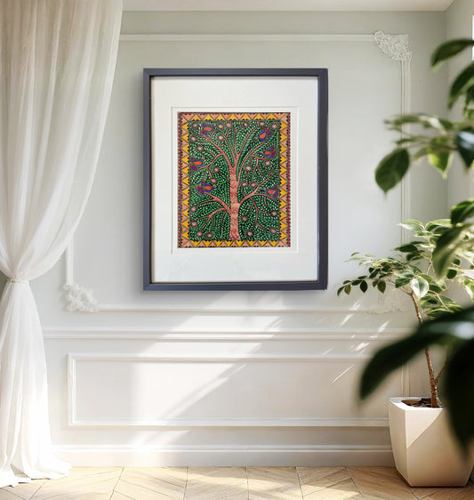 Madhubani - Tree of Abundance The Palace of Hues