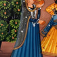 Pichwai Art - Radha-Krishna under the moon The Palace of Hues