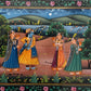 Pichwai Art - Radha-Krishna under the moon The Palace of Hues