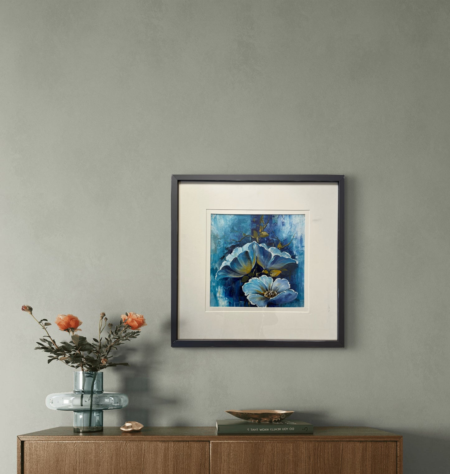 Blue Orchids at Sunset The Palace of Hues