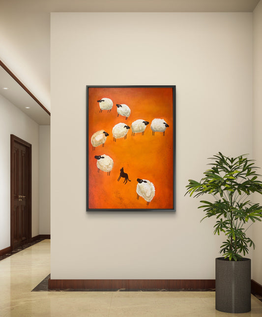 Among the sheeps The Palace of Hues