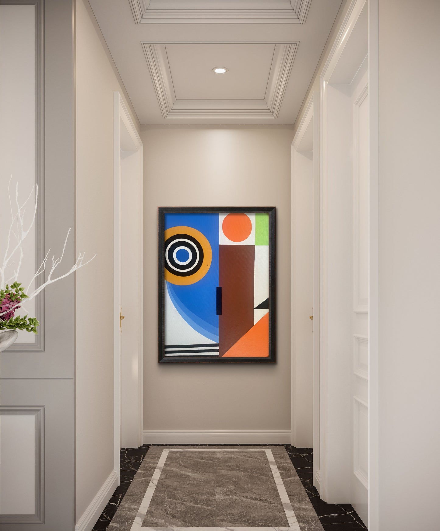 Geometric Harmony The Palace of Hues