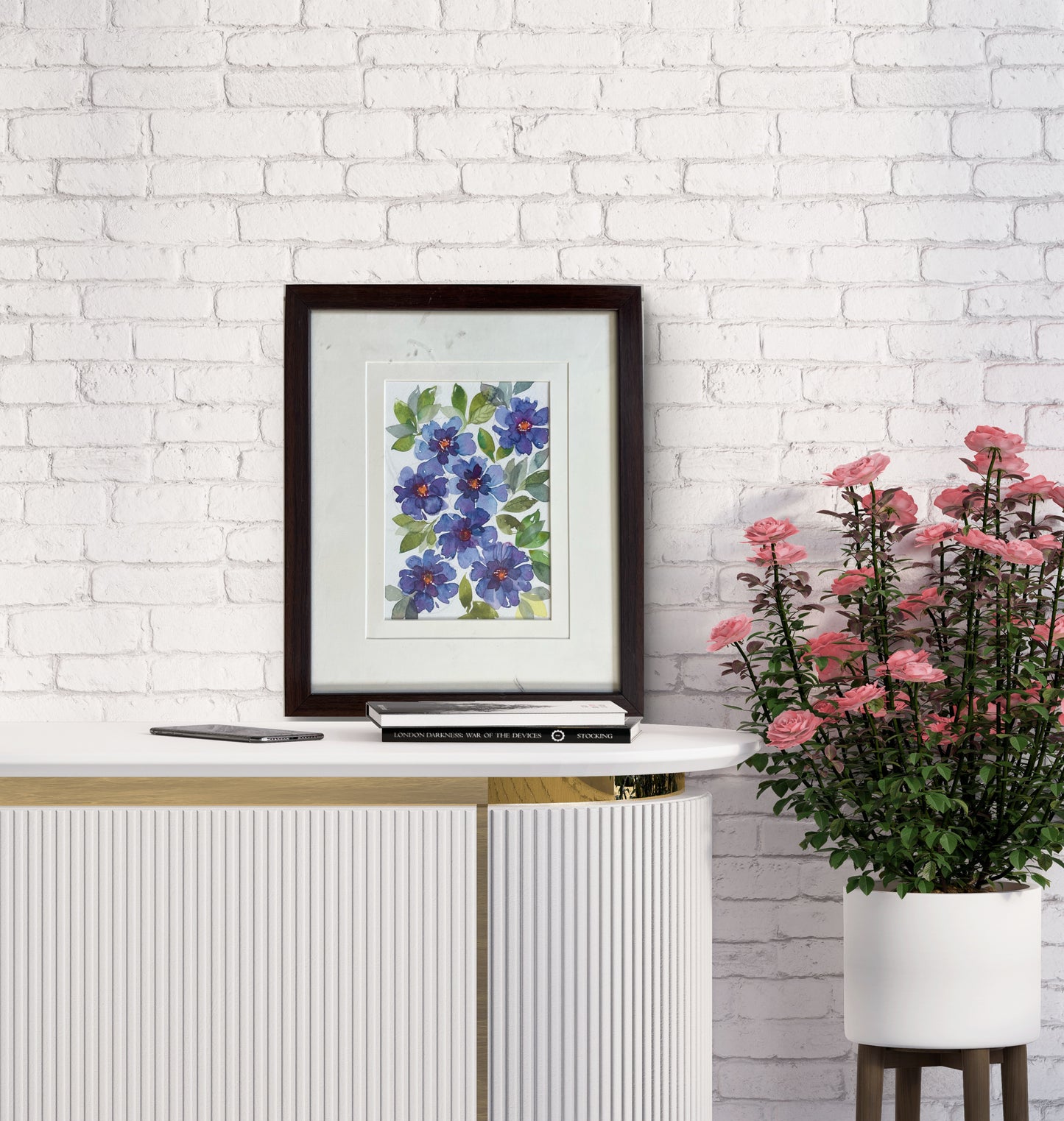 Blue Buds Blossoms II The Palace of Hues