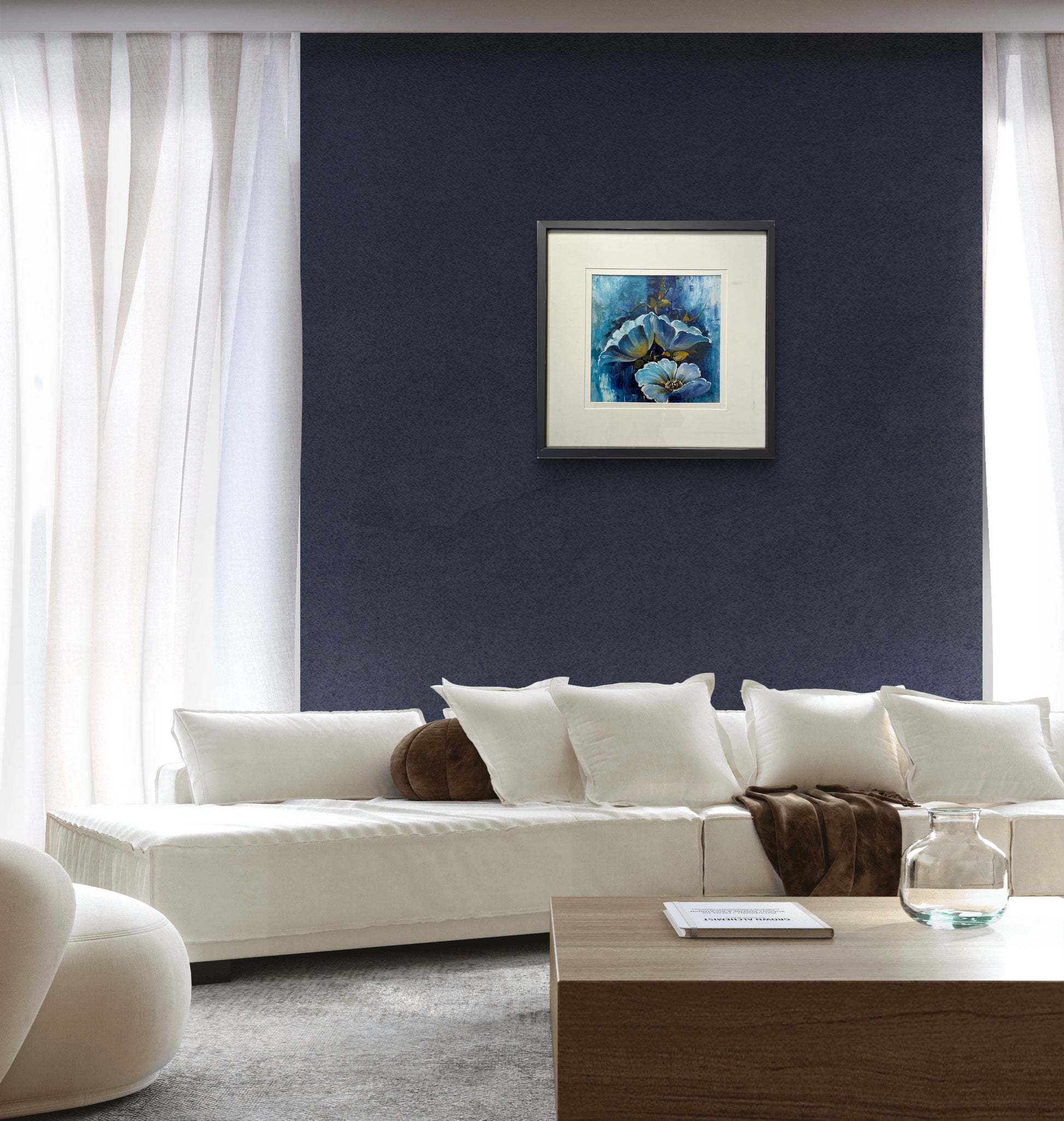 Blue Orchids at Sunset The Palace of Hues