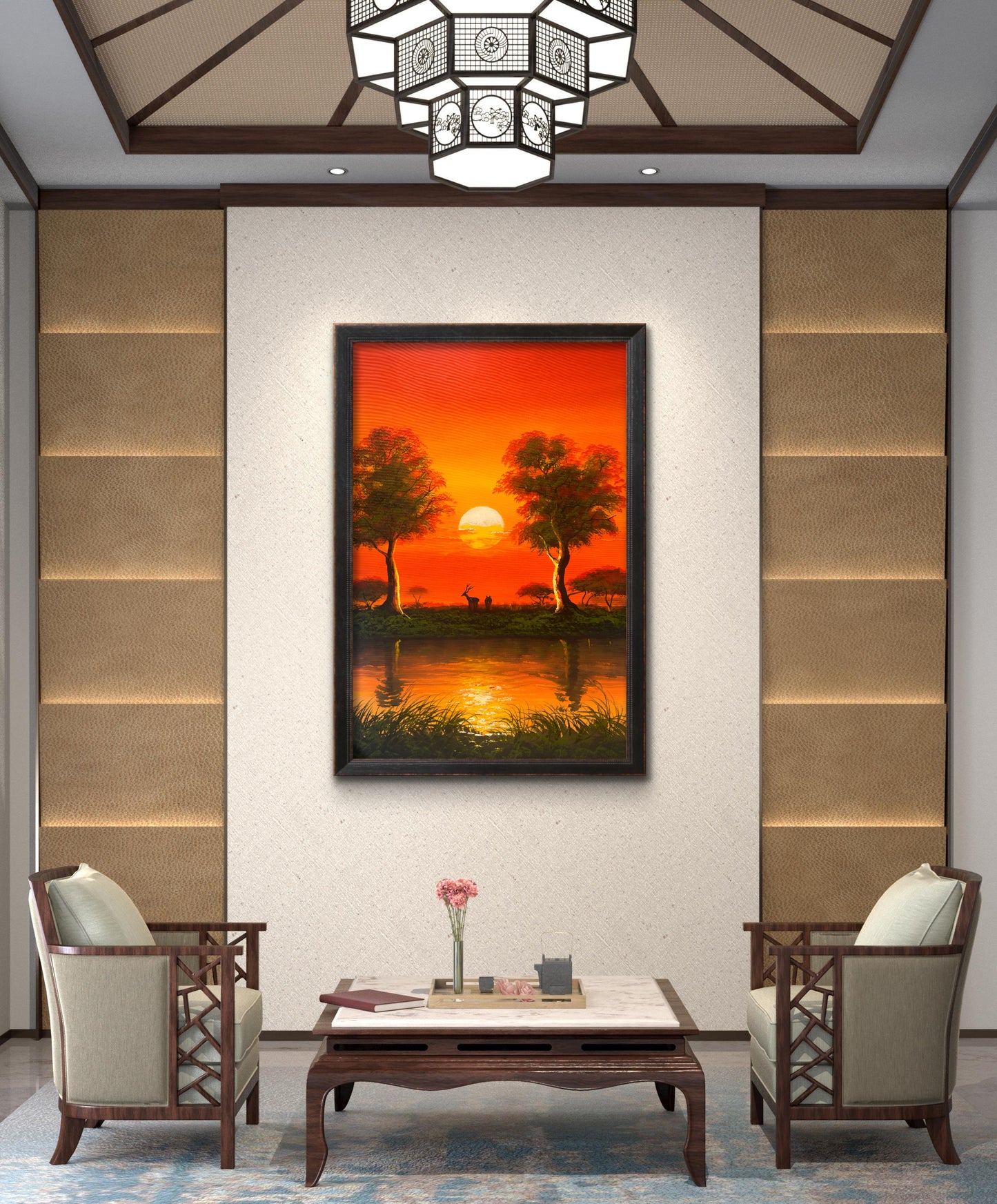 Sunset Wilderness Reflections The Palace of Hues