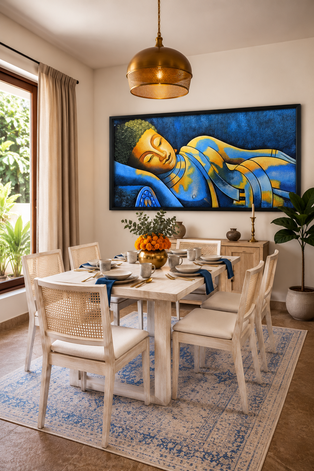 Devotional II shown in a room setting