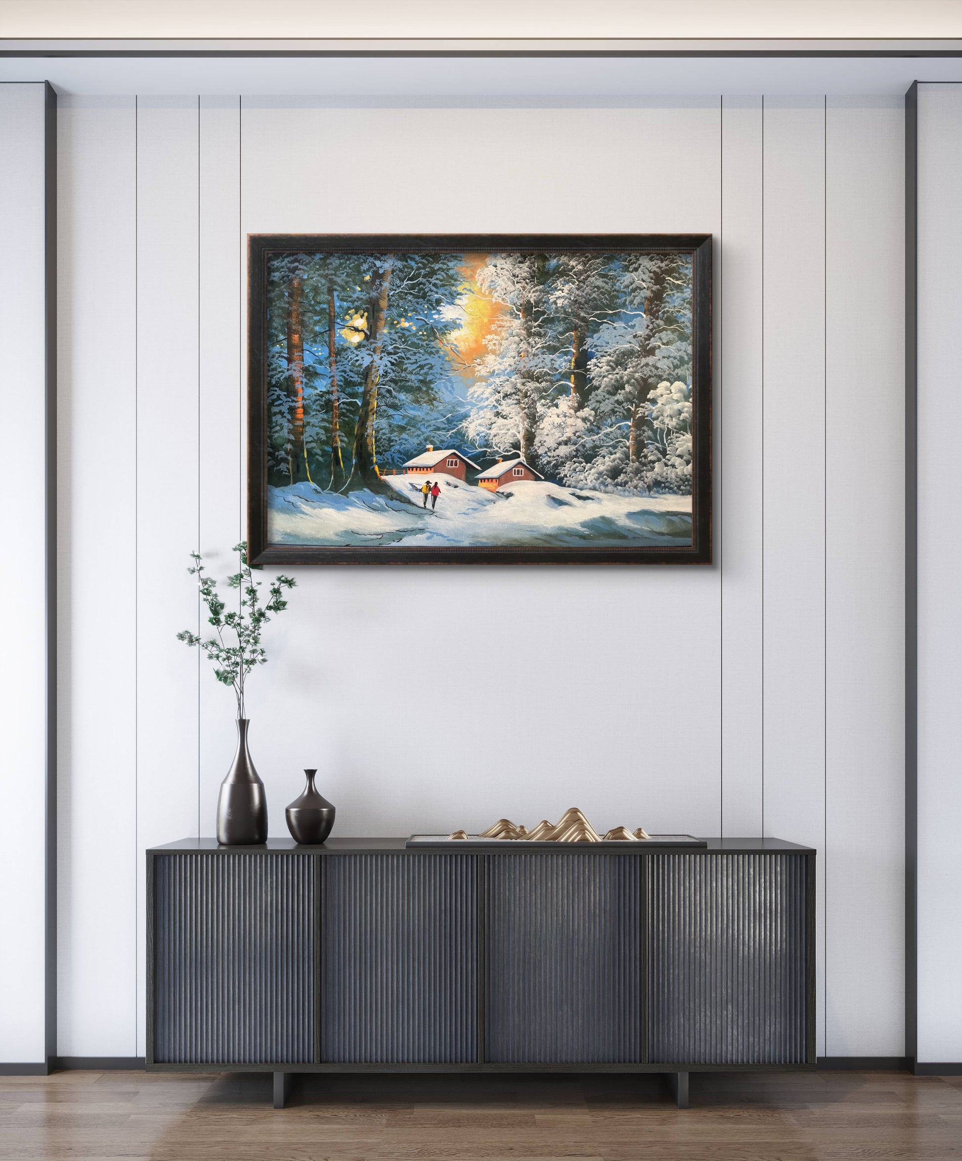 Winter Cabin The Palace of Hues