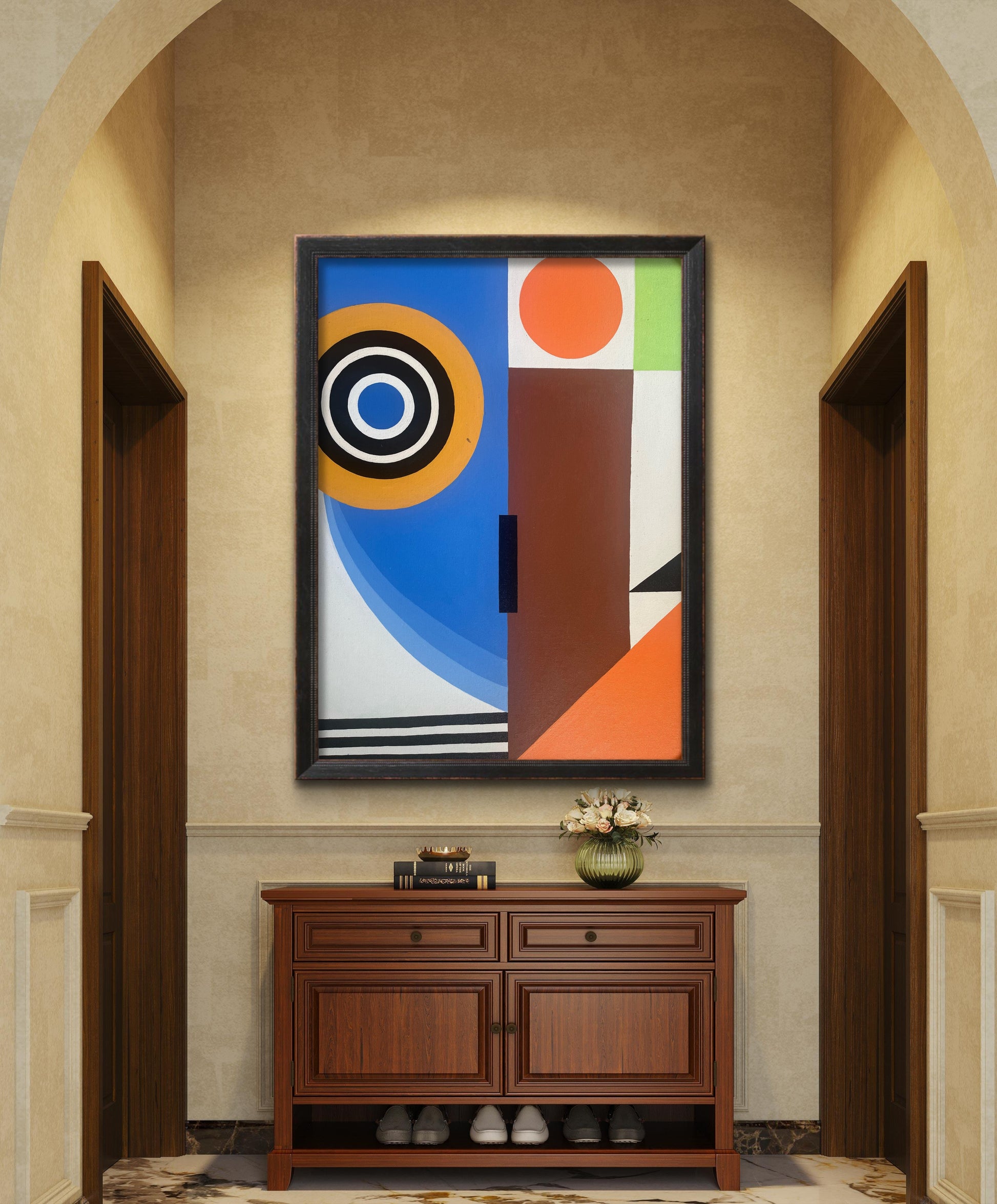 Geometric Harmony The Palace of Hues