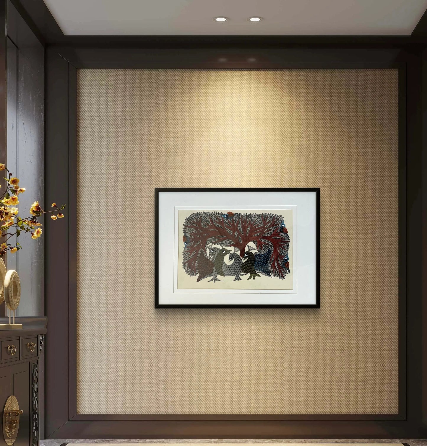 Gond Art - The Whispers The Palace of Hues