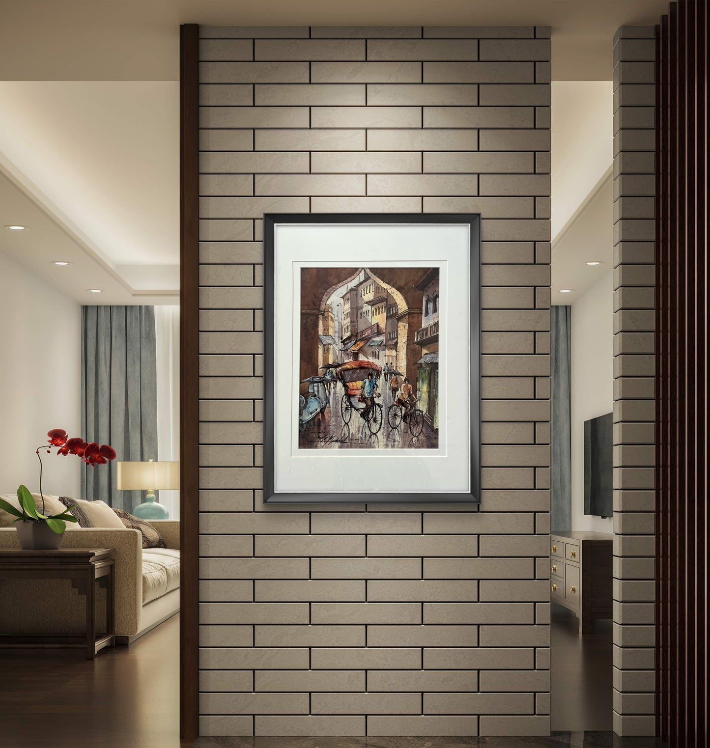 Old Calcutta III The Palace of Hues