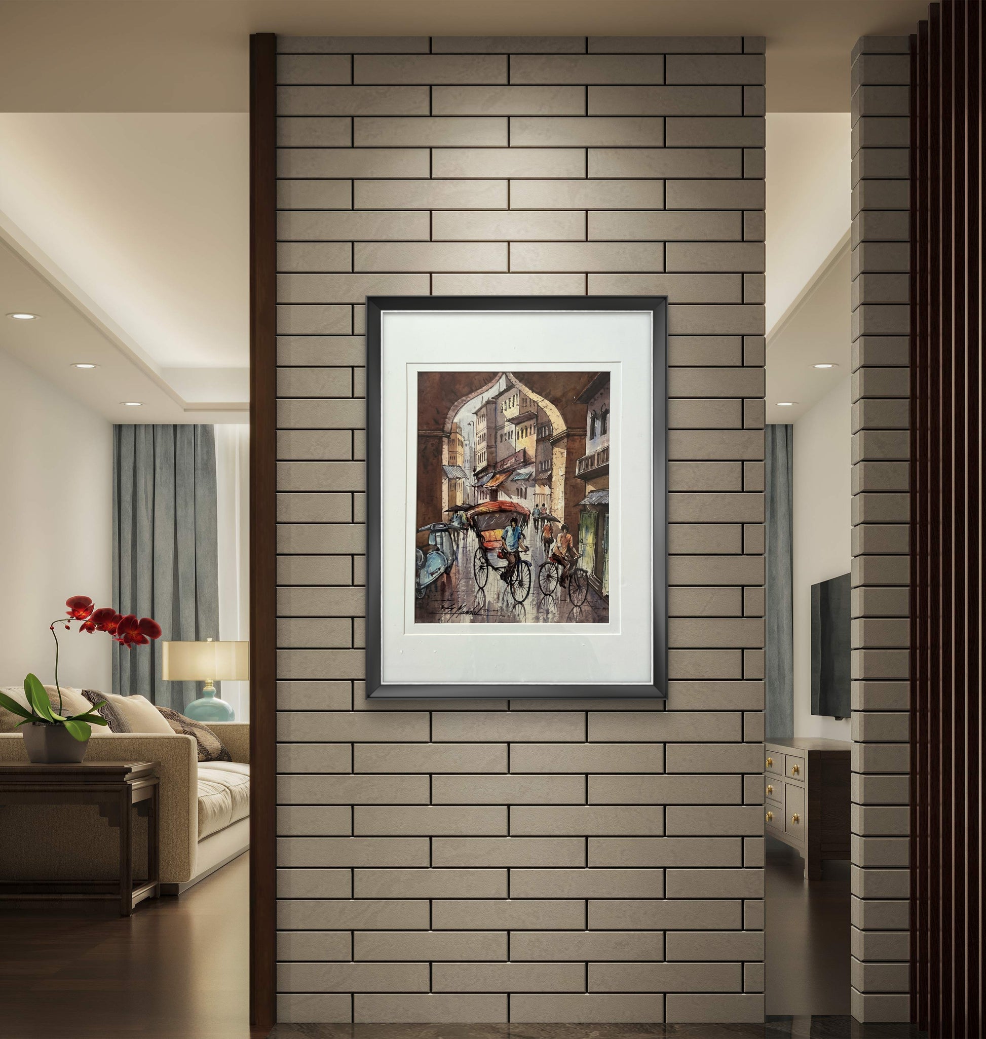 Old Calcutta III The Palace of Hues