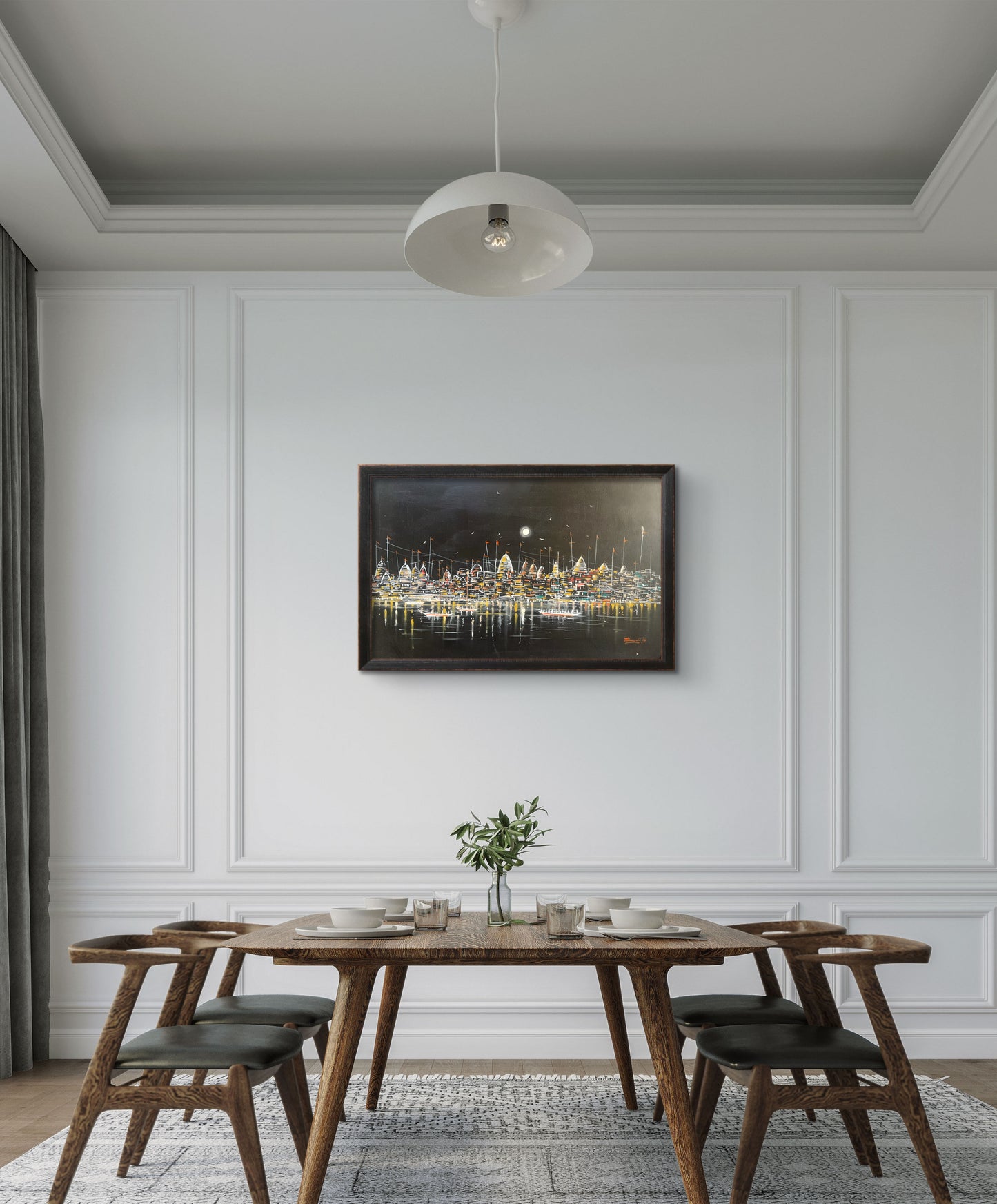 Moonlit Ghats The Palace of Hues