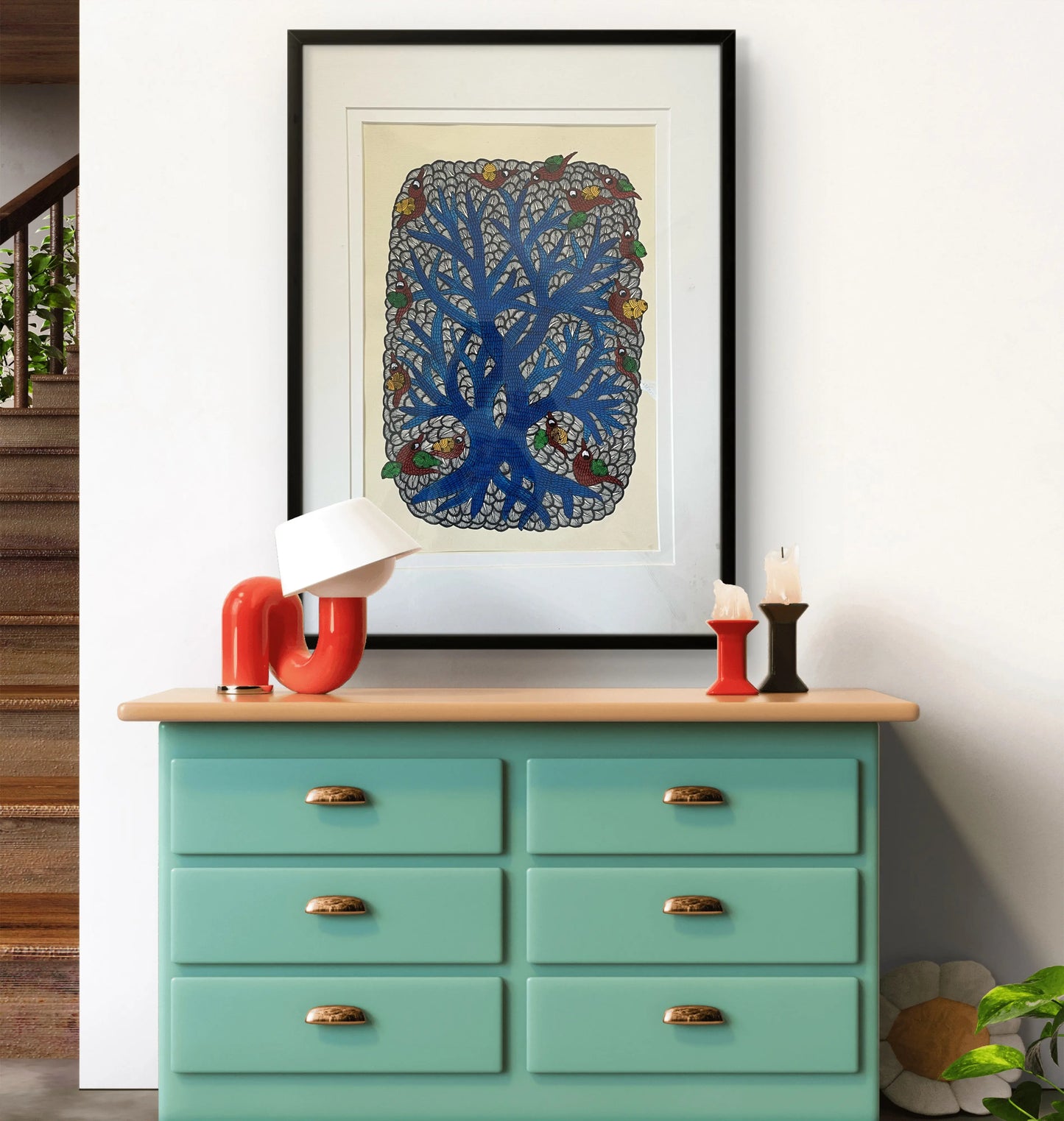 Gond Art - Guardians of Forests The Palace of Hues