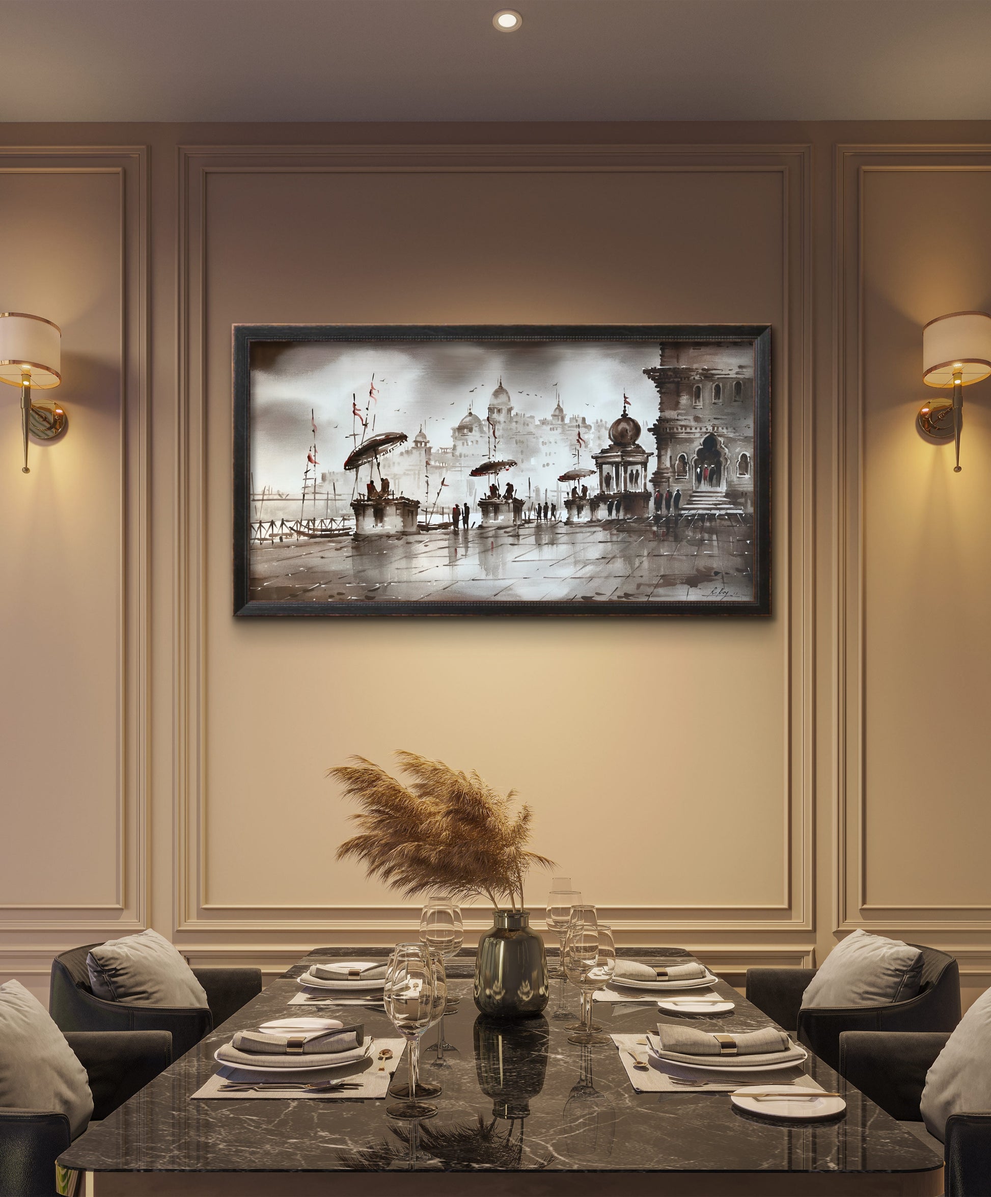 Ghats Of Varanasi The Palace of Hues