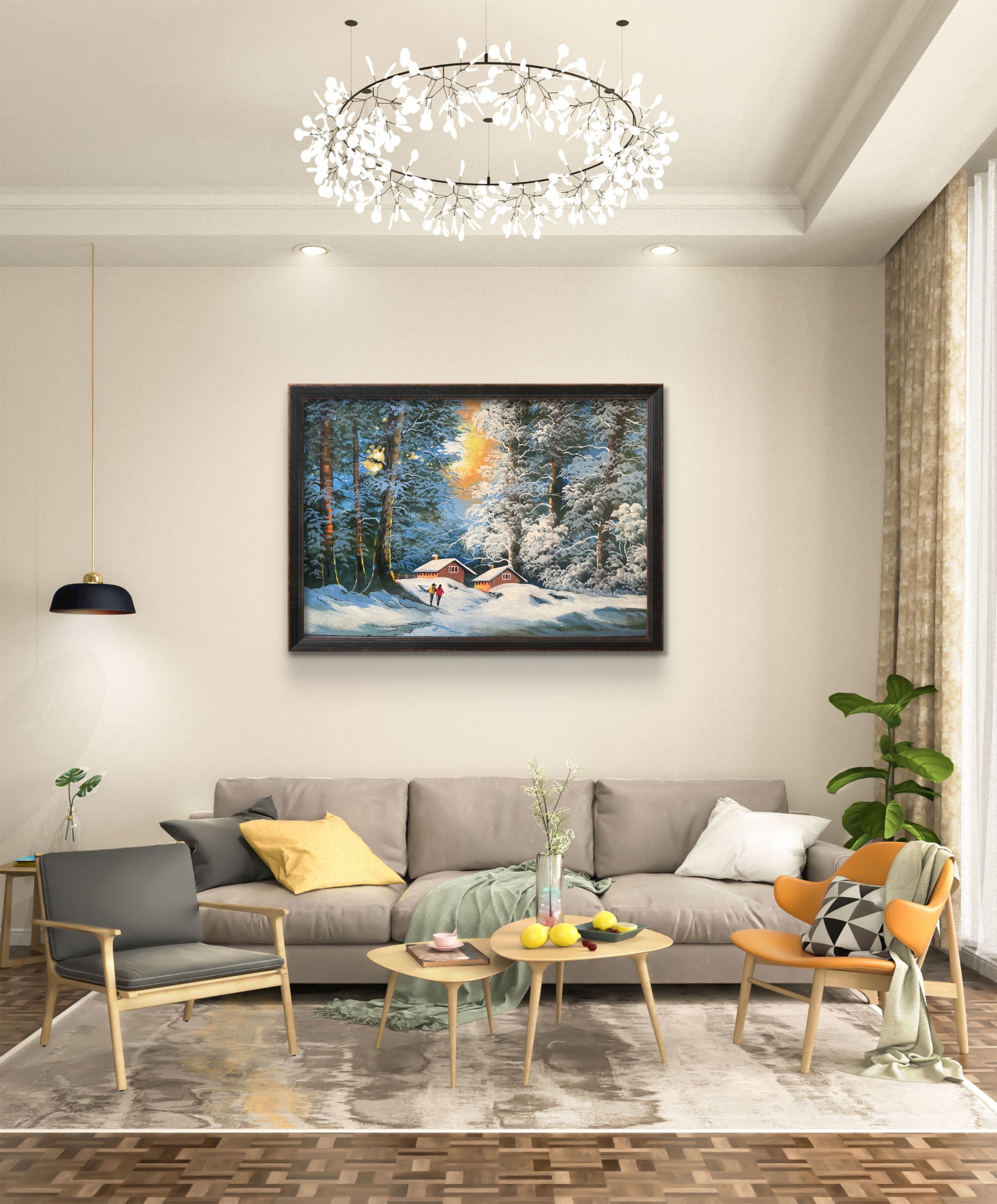 Winter Cabin The Palace of Hues