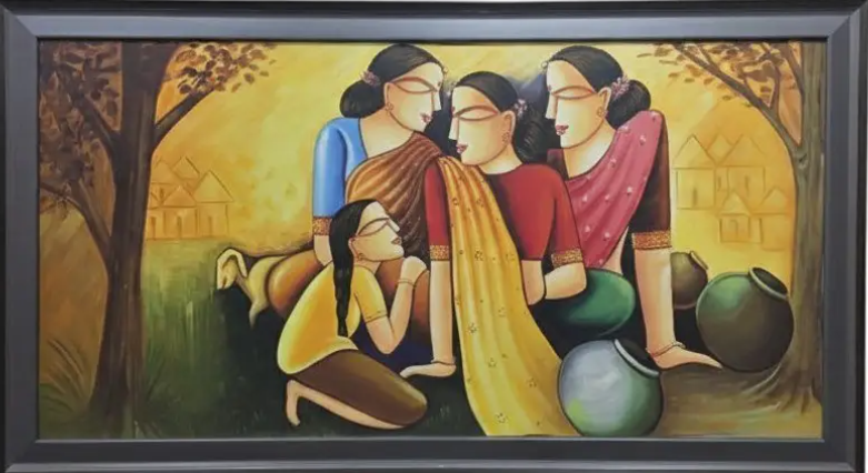 Figurative, framed