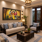 Figurative shown in a room setting