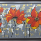 Floral Abstract Canvas Art, framed