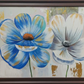 Floral Impressionist Canvas Art, framed