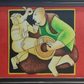 Indian Mythological Art, framed