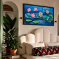 Lotus Pond Serenity shown in a room setting