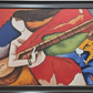 Modern Art XI, framed
