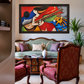 Modern Art XI shown in a room setting