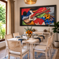 Modern Art XI shown in a room setting