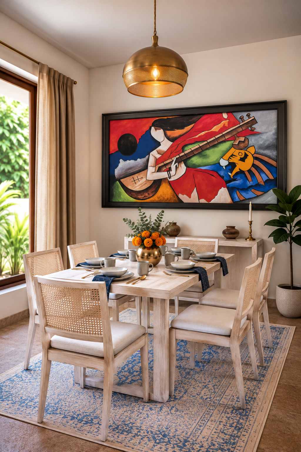 Modern Art XI shown in a room setting