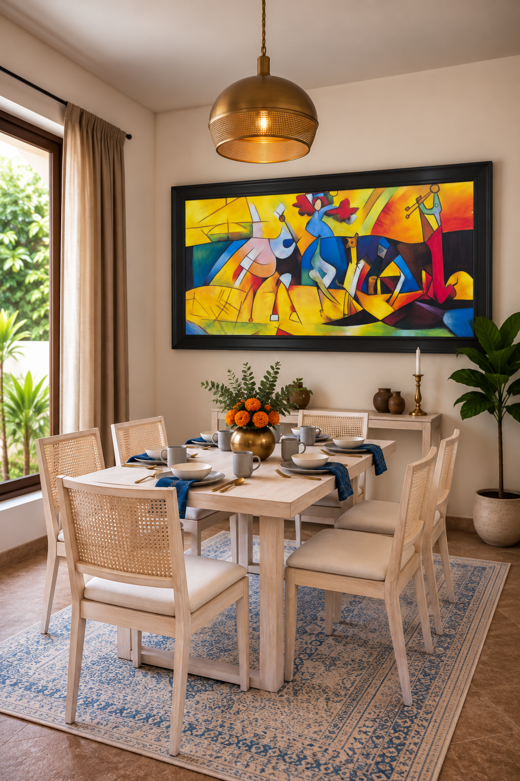 Modern Art XII shown in a room setting