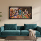 Krishna and Gopis Painting