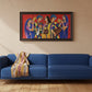 Indian Folk Musicians Canvas