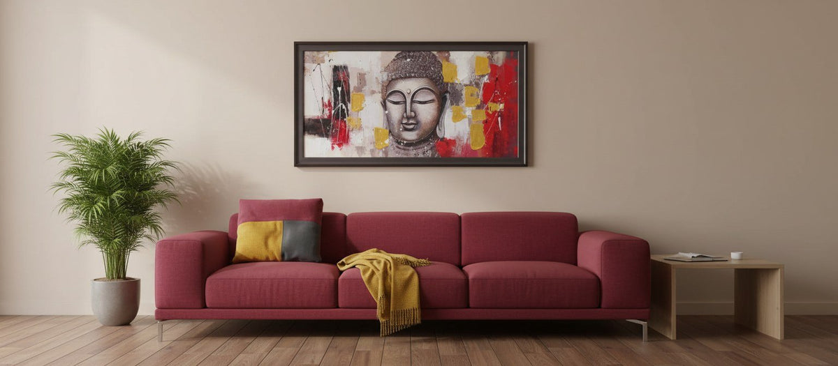 Buddha Abstract Canvas Art