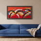 Bold Brushstroke Abstract Canvas