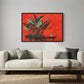 Tropical River Boat Scene