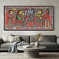 Traditional Indian Mithila Artwork