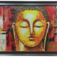 Serene Buddha Abstract Art, framed