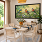 Three Birds Cherry Blossom shown in a room setting