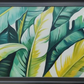 Tropical Leaf Canvas Art, framed