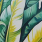 Tropical Leaf Canvas Art, brushwork detail