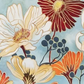 Vintage Floral Botanical Garden, brushwork detail
