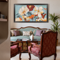 Vintage Floral Botanical Garden shown in a room setting