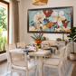 Vintage Floral Botanical Garden shown in a room setting